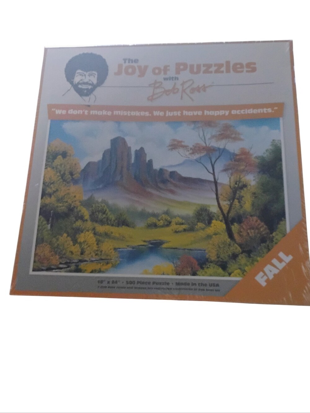Bob Ross Fall Puzzle